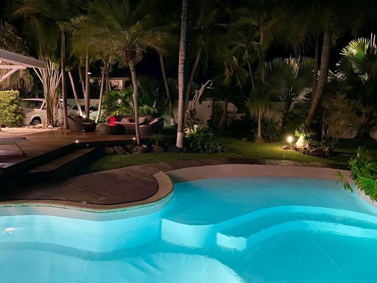 Villa Iguanou Et Piscine En Bord De Mer Proche Plages Marina Et Golf Saint-Francois  Exterior foto